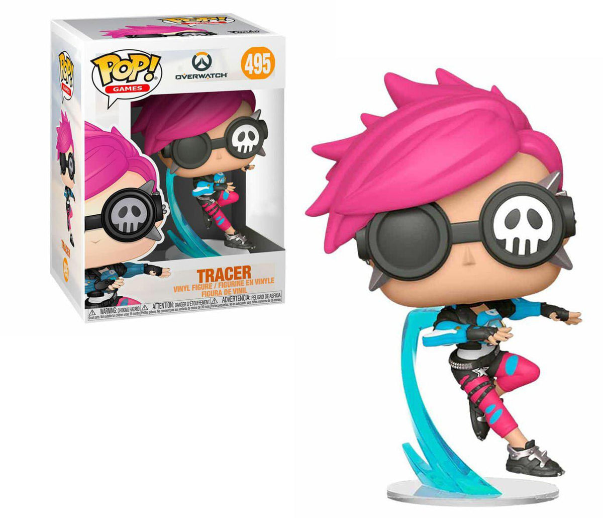  POP! Funko Overwatch Tracer (Punk Skin) Exclusive 495 : Toys &  Games
