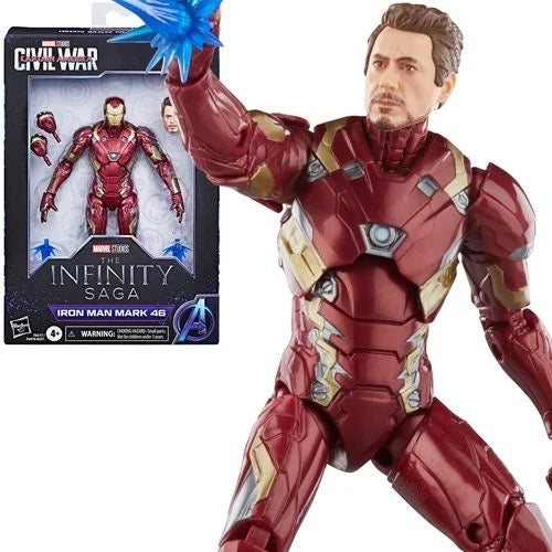 Marvel Legends Series 6-inch Captain America: Civil War Iron Man Mark –  Click.com.bn