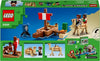 LEGO Minecraft 21259 The Pirate Ship Voyage Boat Toy (166 Pieces)