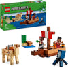 LEGO Minecraft 21259 The Pirate Ship Voyage Boat Toy (166 Pieces)