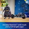 LEGO DC Batman 76273 Batman Construction Figure & The Bat-Pod Bike (713 Pieces)