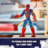 LEGO Marvel 76298 Iron Spider-Man Construction Figure (303 Pieces)