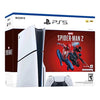 Sony Playstation 5 Slim Console White Disc Edition Japan Set - 1TB Spider-man 2 Bundle