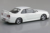 Aoshima 1/32 Nissan R34 Skyline GT-R Custom Wheel (White Pearl)