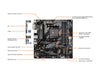 GIGABYTE B550M DS3H (AM4 AMD/B550/Micro ATX/Dual M.2/SATA 6Gb/s/USB 3.2 Gen 1/PCIe 4.0/HMDI/DVI/DDR4/Motherboard)