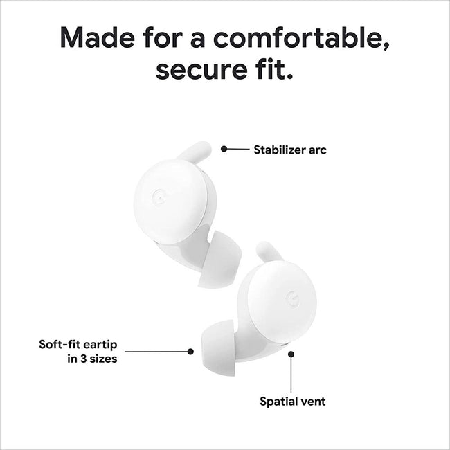 Google pixelbuds online white