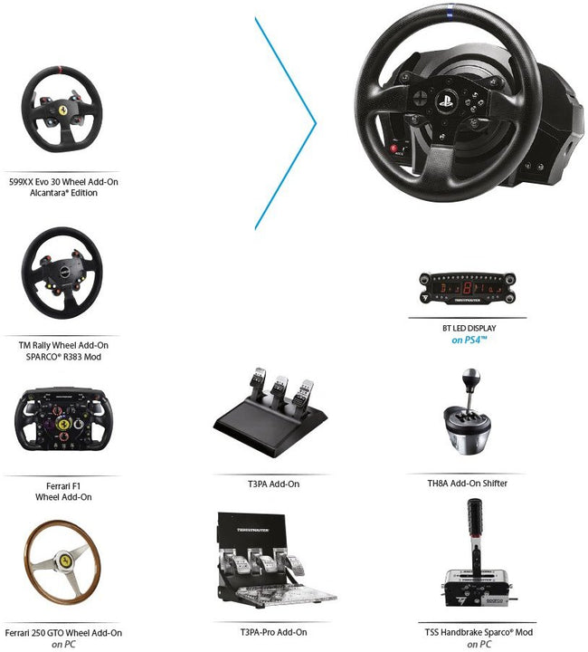 Thrustmaster T300 RS GT Edition Force Feedback Racing Wheel For PC