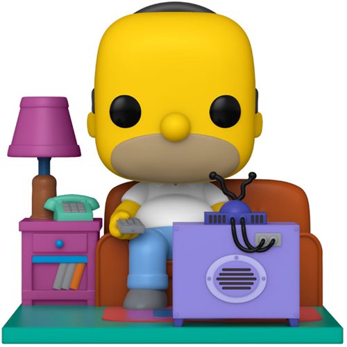 Funko Simpsons Homer Watching TV Deluxe Pop! Vinyl Figure – Click.com.bn