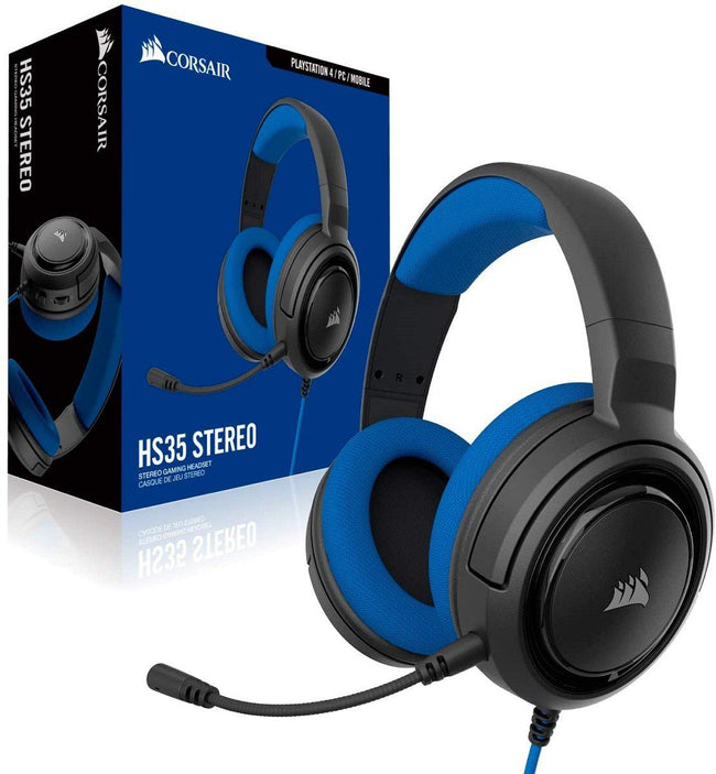 Corsair Headset HS35 Stereo Gaming Headset Memory Foam Earcups