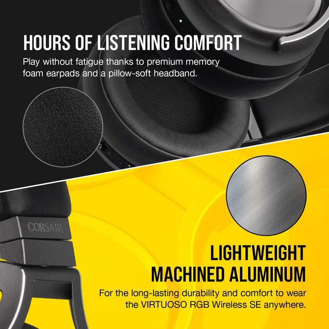 Corsair Virtuoso RGB Wireless SE Gaming Headset High Fidelity