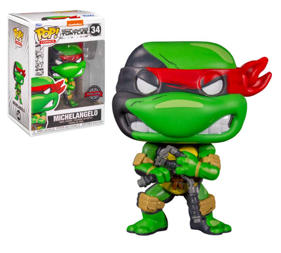 Funko Nickelodeon Teenage Mutant Ninja Turtles 34 Michelangelo Pop! Vi ...