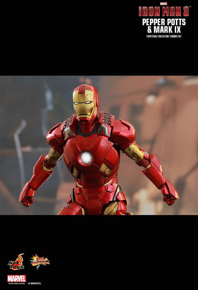 Hot toys pepper potts store and mark ix