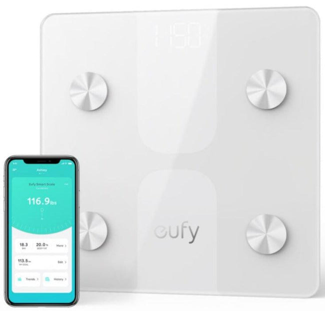 Eufy By Anker, Smart Scale C1 With Bluetooth, Body Fat, 49% OFF