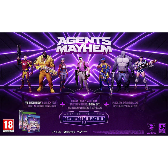 Agents of Mayhem (Day One Edition) (XBOX ONE) on XBOX ONE Game